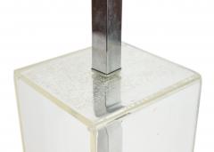 American Mid Century Lucite and Chrome Table Lamp - 1377665