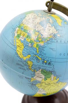 American Mid Century Metal Globe - 4673979
