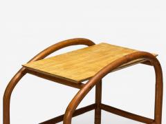 American Mid Century Modern Bamboo Rattan Cane End Tables USA 1950s - 4099132