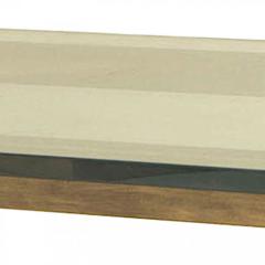American Mid Century Modern Gilt and Glass Dining Table - 4658336