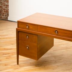 American Mid Century Modern Walnut Desk by John Van Koert for Drexel - 2251089