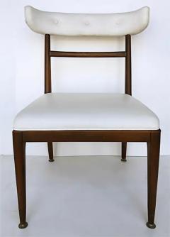 American Mid Century Modernist Dining Chairs Set of 6 2 Arms 4 Sides - 3502565