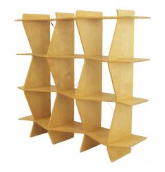 American Mid Century Plywood Etagere - 3172415