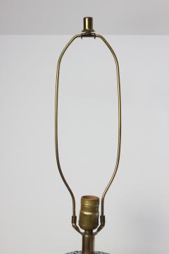 American Mid Century Stippled Glaze Ceramic Table Lamp 1960 United States - 4168189