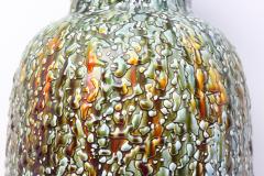 American Mid Century Stippled Glaze Ceramic Table Lamp 1960 United States - 4168190