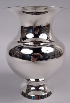 American Midcentury Modern Classical Sterling Silver Vase - 4190237