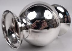 American Midcentury Modern Classical Sterling Silver Vase - 4190344