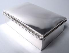 American Midcentury Modern Sterling Silver Box - 4228462