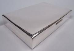 American Midcentury Modern Sterling Silver Jewelry Box - 3771968