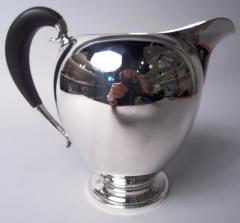 American Midcentury Modern Sterling Silver Water Pitcher - 4150414