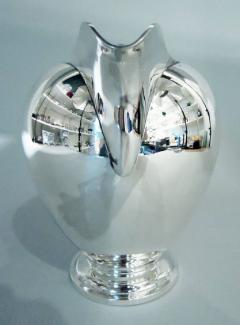 American Midcentury Modern Sterling Silver Water Pitcher - 4150415