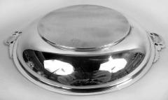 American Midcentury Sterling Silver Bowl in Danish Modern Style - 3775473