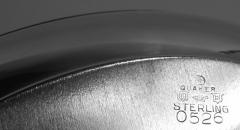 American Midcentury Sterling Silver Bowl in Danish Modern Style - 3775477