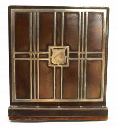 American Mission Bronze and Wood Expanding Bookends - 4670569