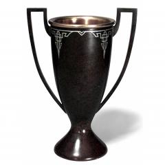 American Mission Heintz Art Metal Bronze Patinated Vase - 4700695