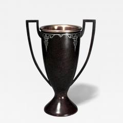American Mission Heintz Art Metal Bronze Patinated Vase - 4700747