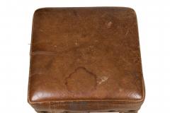 American Mission Leather and wood Barstools - 4672944