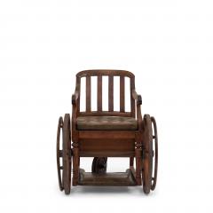 American Mission Oak Wheel Chair - 1402479