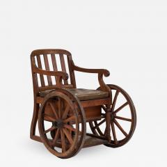 American Mission Oak Wheel Chair - 1407821