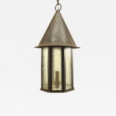 American Mission Painted Iron and Glass Lanterns - 1403240