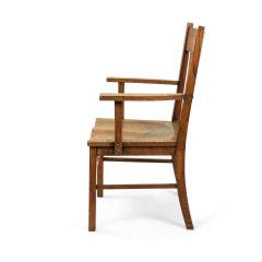 American Mission Slat Back Wooden Armchair - 4672145