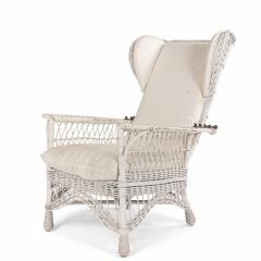 American Mission Wicker Morris Chair - 4708646