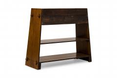 American Mission oak sideboard with 3 shelves and 2 drawers - 4652387