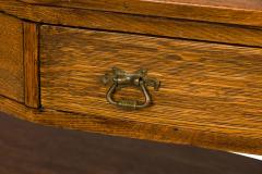 American Mission oak sideboard with 3 shelves and 2 drawers - 4652392