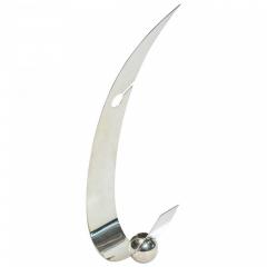 American Modern Arc Candle Holder Silver Plate - 4197284