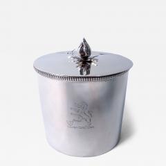 American Modern Classical Sterling Silver Tea Caddy - 4546127