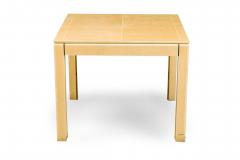 American Modern Faux Shagreen and Lacquer Game Table Karl Springer - 4171554