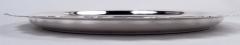 American Modern Georgian Sterling Silver Piecrust Tray - 4190328