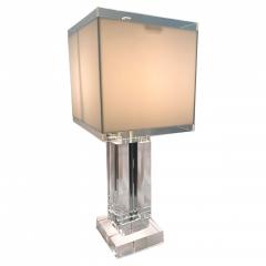 American Modern Monumental Lucite Table Lamp - 4162465