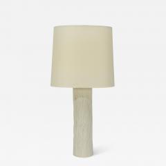 American Modern Plaster Faux Bois Table Lamp USA 1970s - 4319307