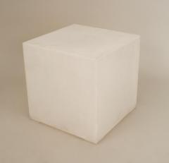 American Modern Plastic Lighted Cube End Tables - 1379079