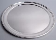 American Modern Sterling Silver 12 Inch Round Tray - 4533480