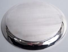 American Modern Sterling Silver 12 Inch Round Tray - 4533482