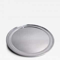 American Modern Sterling Silver 12 Inch Round Tray - 4534102