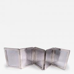 American Modern Sterling Silver Picture Frame for a Traveling Fivesome - 4426863