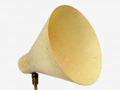 American Modern Table Lamp Fiberglass Brass USA 1960s - 4560647