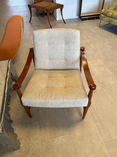 American Modern Walnut Armchair Murphy Miller for Kroehler 1960s - 4611274