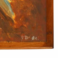 American Multicolored Flame Abstract Painting - 3174830
