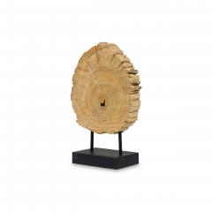 American Petried Wood Table Sculpture - 4709044