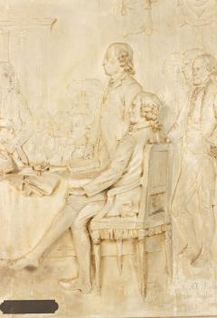 American Plaster Cast of the Signing of the Declaration of Independence - 4630159