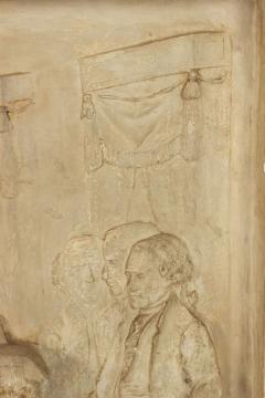 American Plaster Cast of the Signing of the Declaration of Independence - 4630161