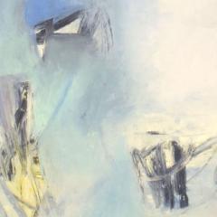 American Post War Abstract Oil Painting - 4651048