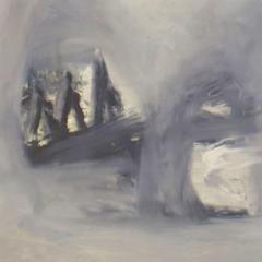 American Post War Abstract Oil Painting - 4651058