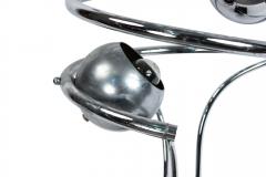 American Post War Chrome Abstract Lamp - 1378092