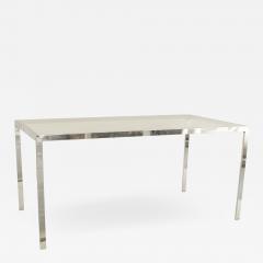 American Post War Design Chrome Dining Table - 1389881