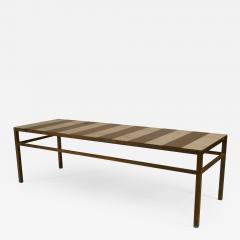 American Post War Design Rectangular Steel Coffee Table - 448687